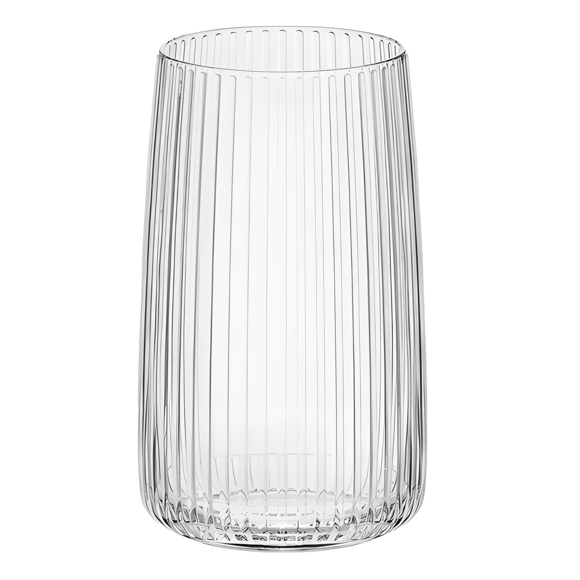 Glasmark KROSNO 1992 Szklanki do Napojów - Zestaw 6 Szklanek do Wody Soków - Zdobione - Przezroczyste - do Mycia w Zmywarce 480 ml
