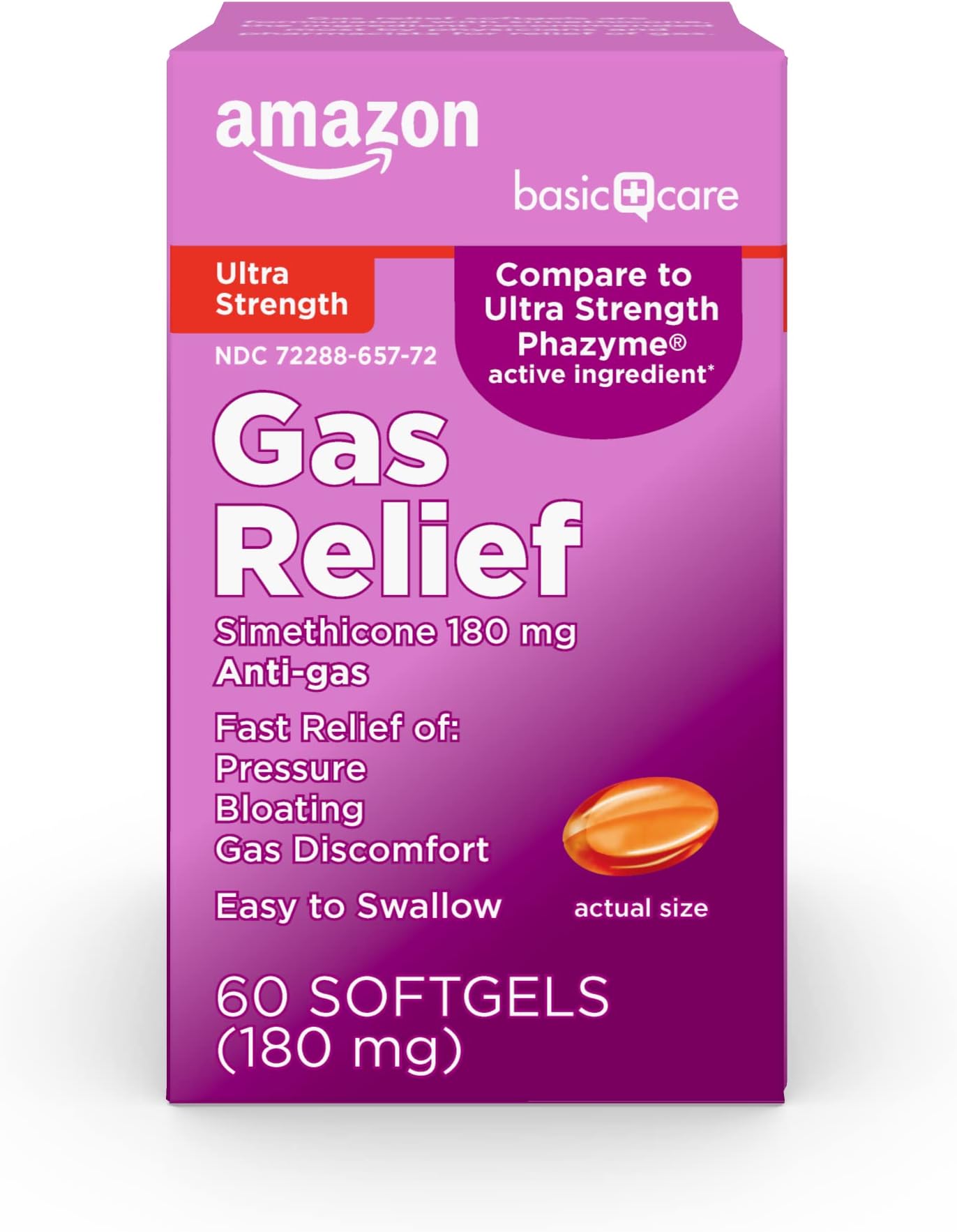 Berkley Jensen Extra Strength Gas Relief Softgels, 120 ct