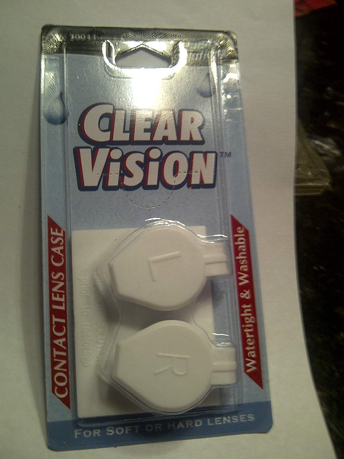 Clear Vision Contact Lens Case