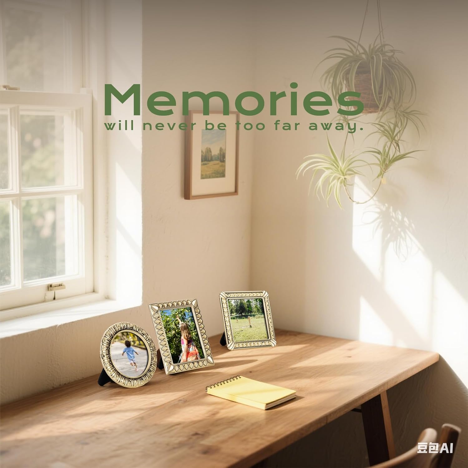 Classic Gold Mini Frame Set of 2.5x2.5 & 2.5x3.5 In | For Tabletop Display | Perfect for Home Decor, Wedding, Graduation, Chrismtas Or Milestone Photos