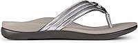 Vista 37 de Sandalias Vionic Tide Aloe, con tira para dedos, con diamantes de imitación, con soporte de arco ortopédico oculto, para mujer Moca