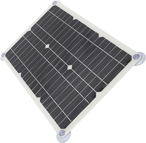 Miniatura 6 de Cargador de batería solar de 100 W y 18 V, controlador USB portátil, kit de carga de panel monocristalino, kit de panel solar para barco, coche, RV,