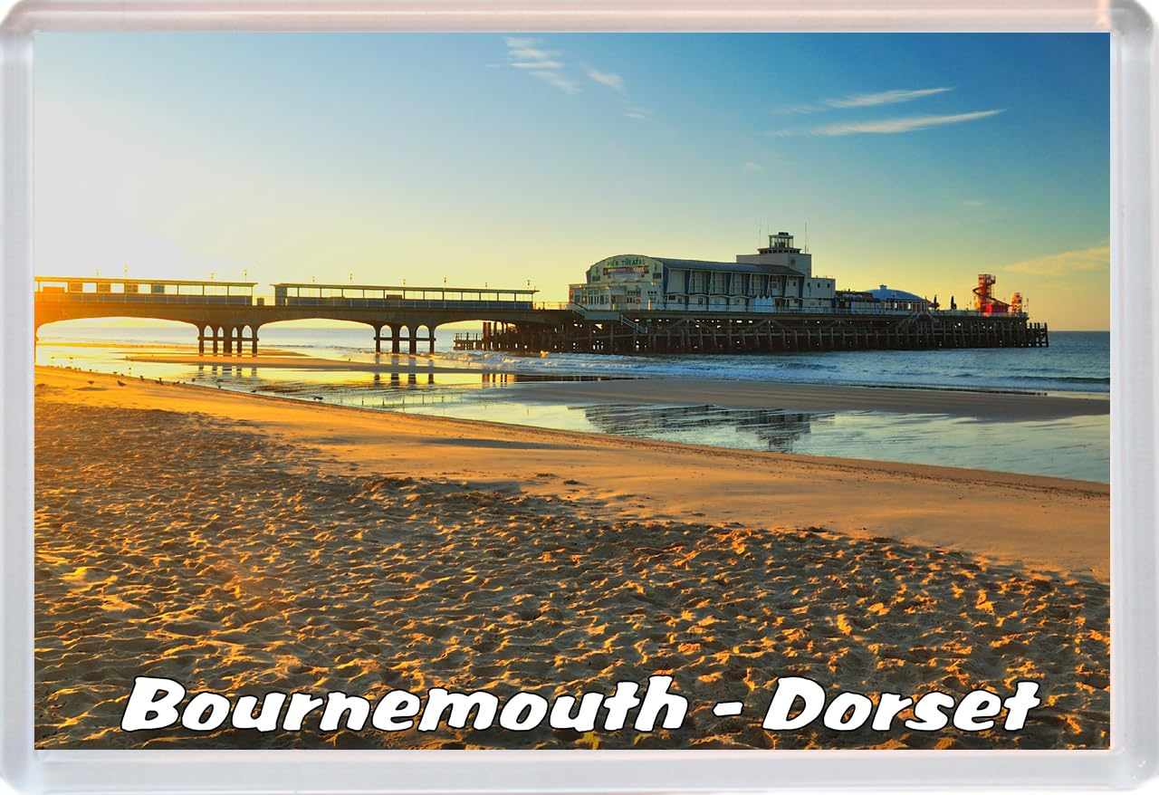 Bournemouth - Dorset - 96 x 67mm Jumbo Fridge Magnet/Magnets BBFHM915