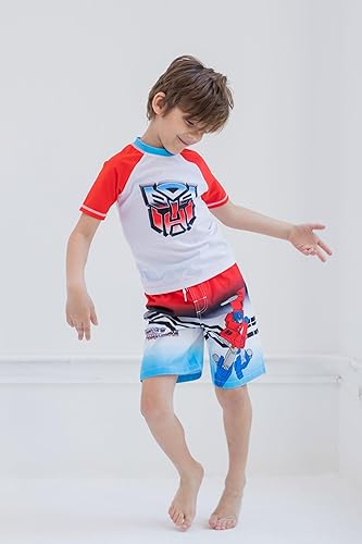 Vista 6 de Transformers Optimus Prime - Traje de baño para niños pequeños a grandes