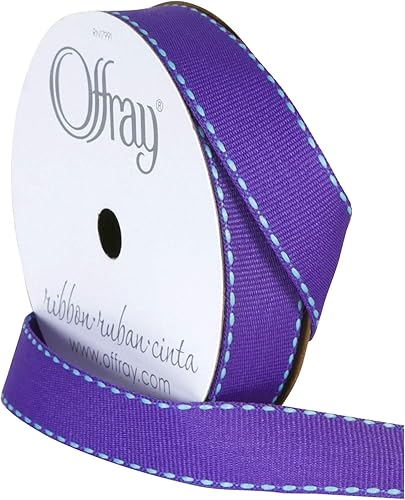 Miniatura 10 de Offray Cinta de costura lateral de 58 pulgadas de ancho, 3 yardas, verde musgo y marrón