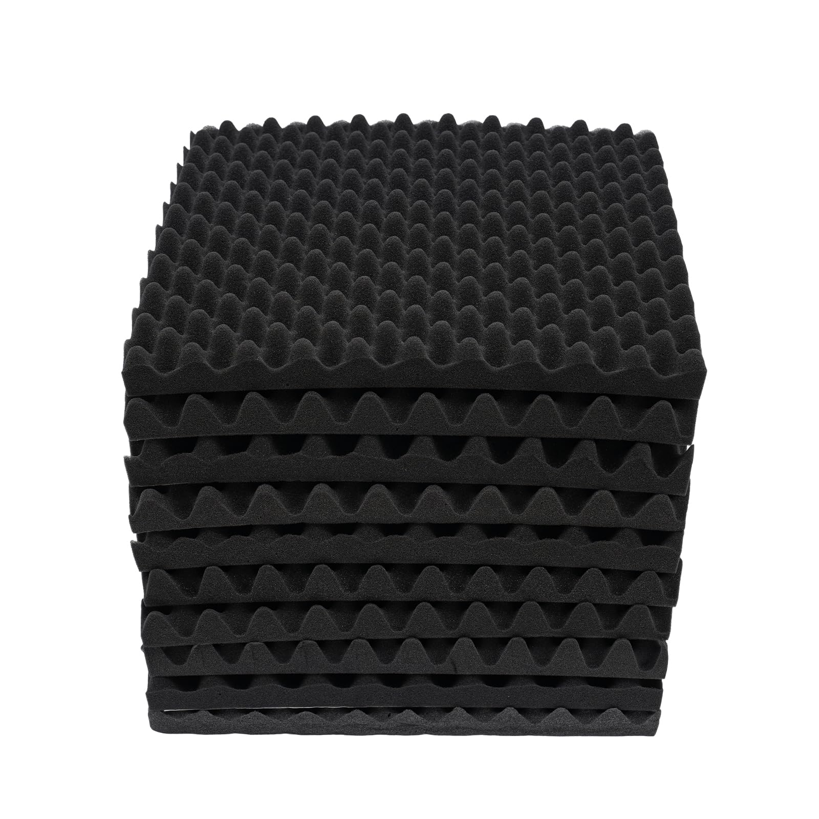 Paneles acústicos de espuma acústica, 10 unidades, con pegatinas, aislamiento acústico, para pared, absorbentes de sonido, esteras de espuma acústica, ignífugas, según MVSS 302, para estudio de