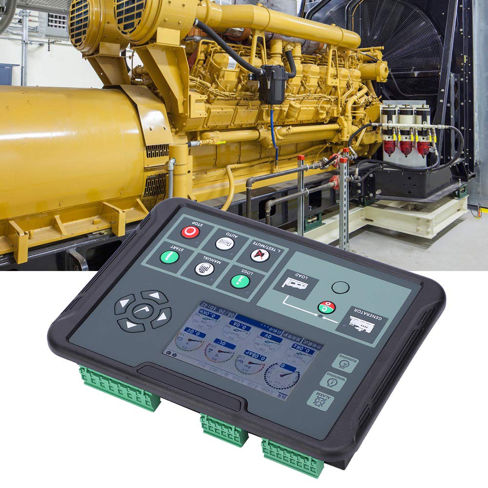 Contrôleur de Groupe électrogène Module de Commande de Groupe électrogène DC90D Série MKII AC80 à 360 V 500 à 4 500 Tr/min avec Protection d'affichage de Mesure de Puissance pour les