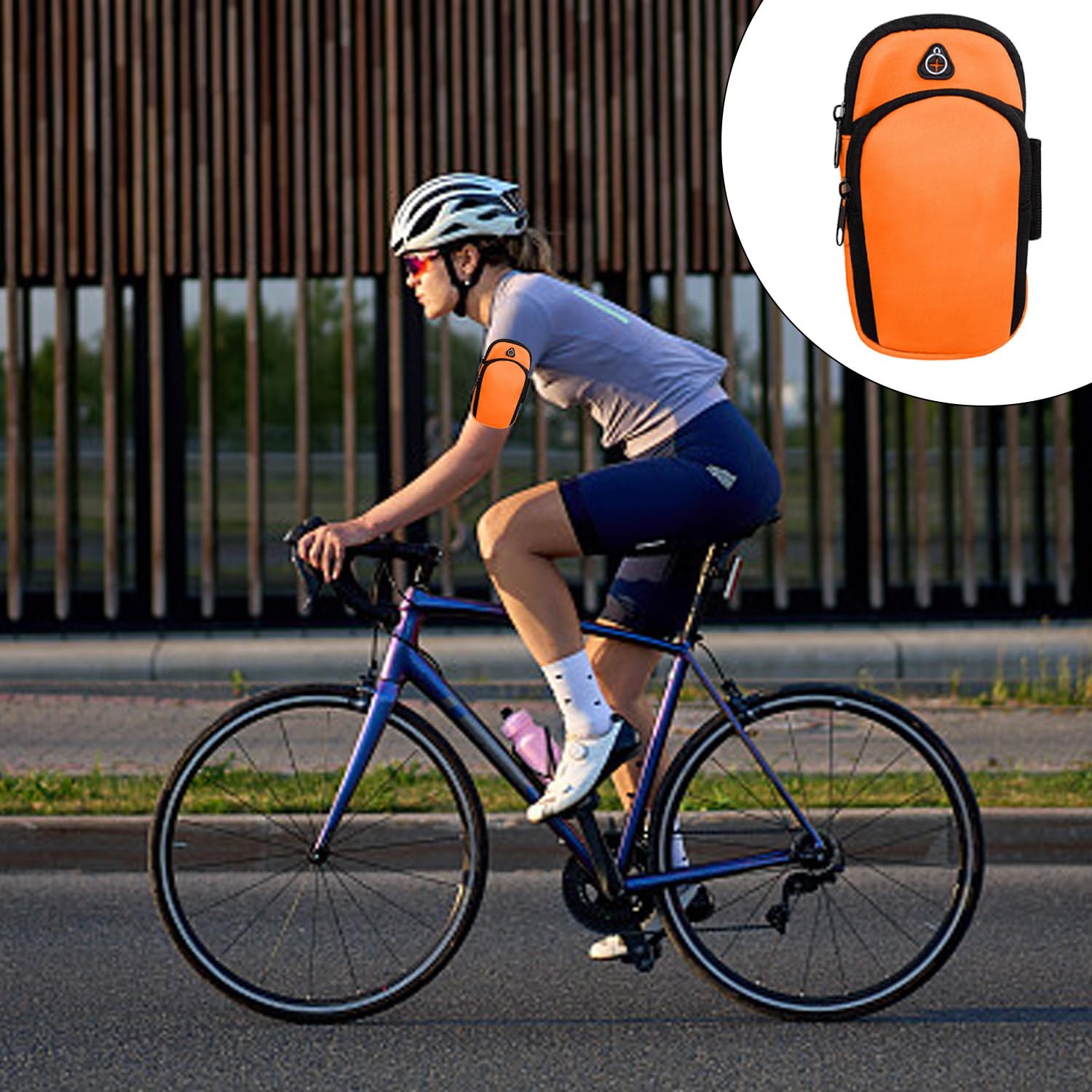 3 Pezzi di Sacchetti di Braccio Leggero, Borse di Stoccaggio Impermeabili, Attrezzature Sportive, Adatti per La Corsa, Il Fitness E Il Ciclismo.