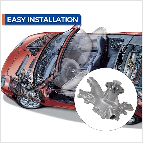 Miniatura 4 de PAROD AW4108 4.0L V6 Kit de bomba de agua compatible con Ford Explorer 1997-2010, Explorer Sport 2001-2003, Explorer Sport Trac 2001-2010, Mustang