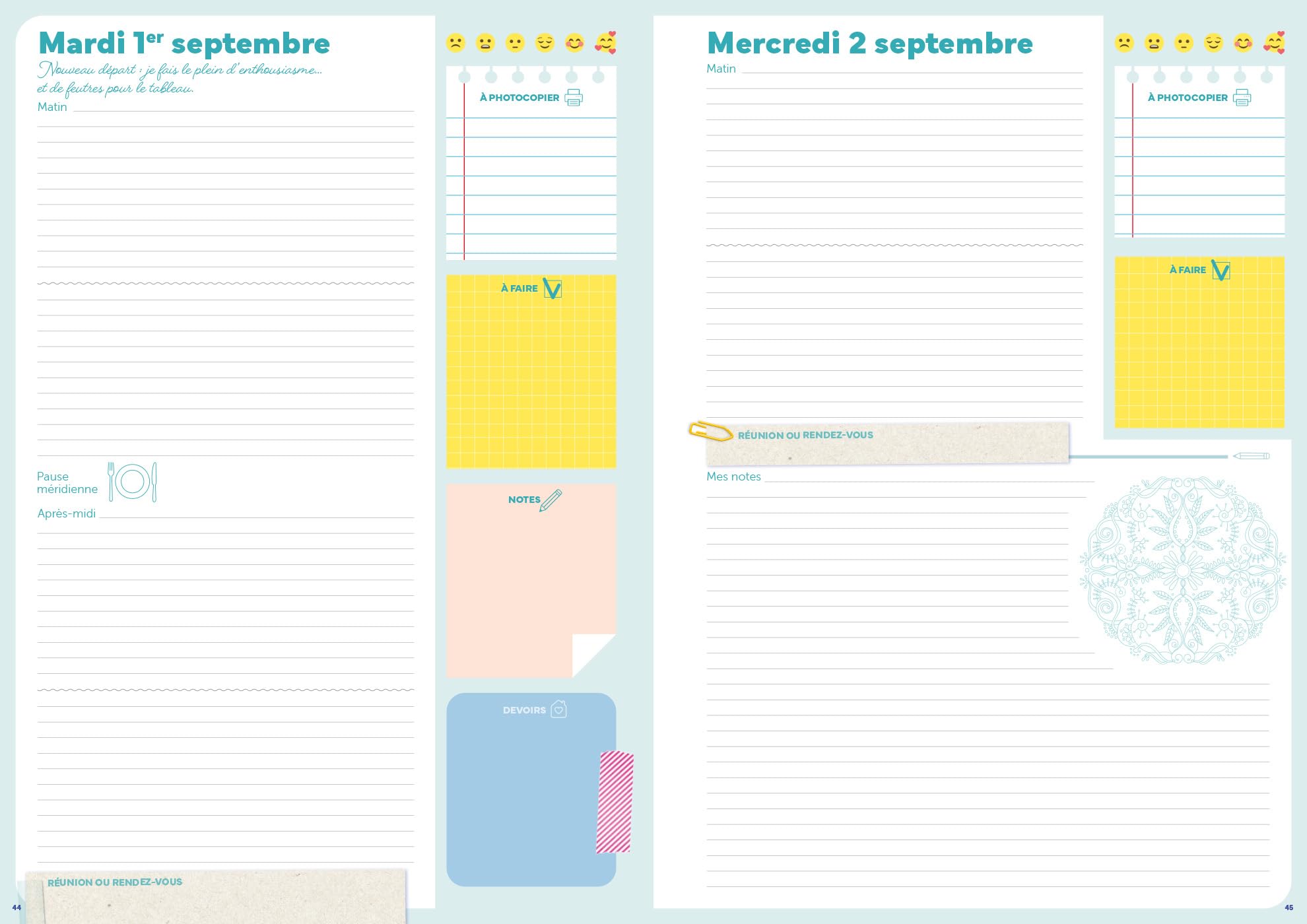 Le Journal organiseur des profs des écoles 2026/2027