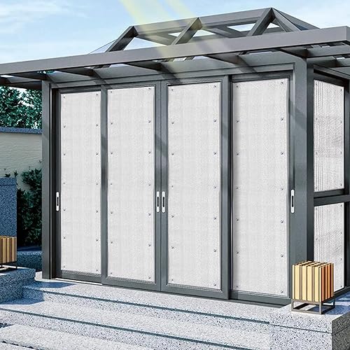 Privacy Window Film Aluminized Insulation Film,Reflective Blackout Window Film,Heat Control Anti UV Window Tint,Waterproof Sun Block Window