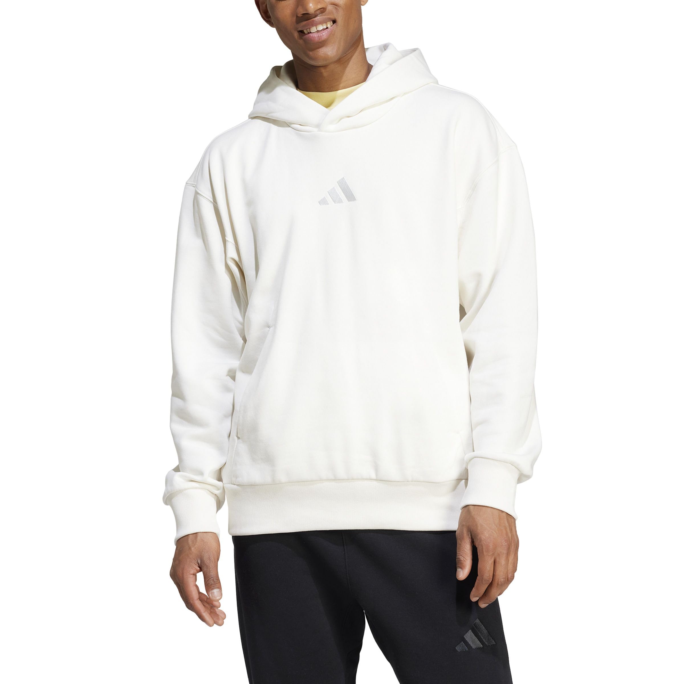 adidas MEN ADULT ALL SZN FLEECE HOODIE 2XL Off-white