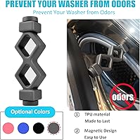 Vista 2 de NICENICY Soporte de Puerta de Lavadora, [Magnético] Soporte de Puerta de Lavadora para Mantener Abierta la Puerta de la Lavadora de Carga Frontal