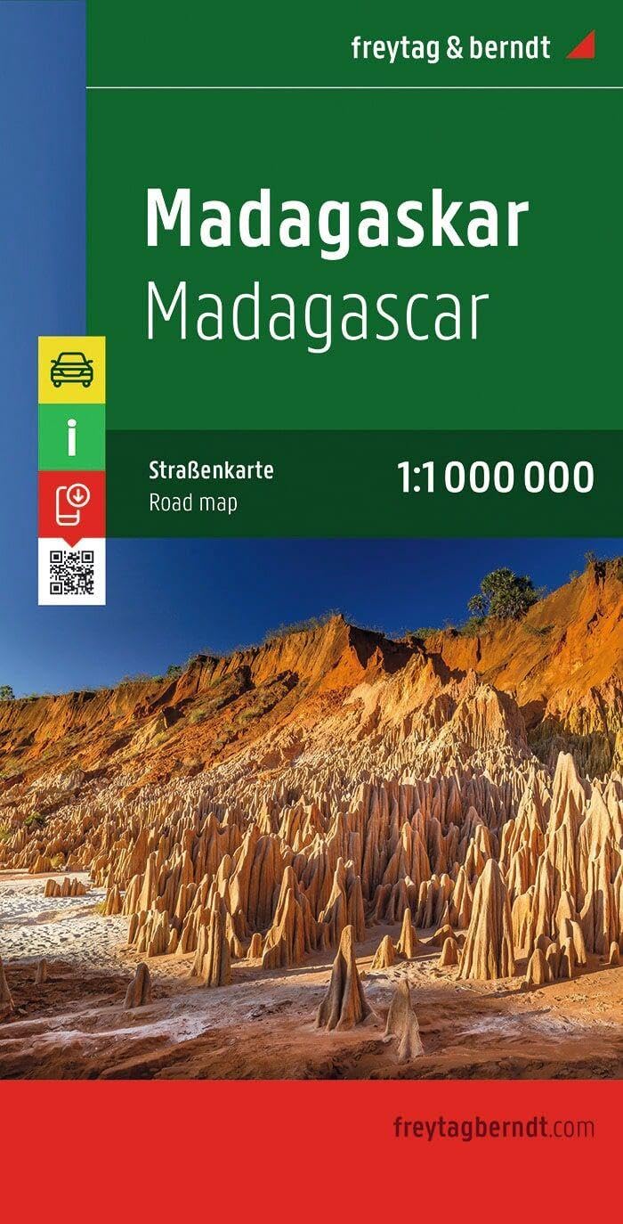 Madagascar f&b (+r) scale: 1/1M: Wegenkaart 1:800 000