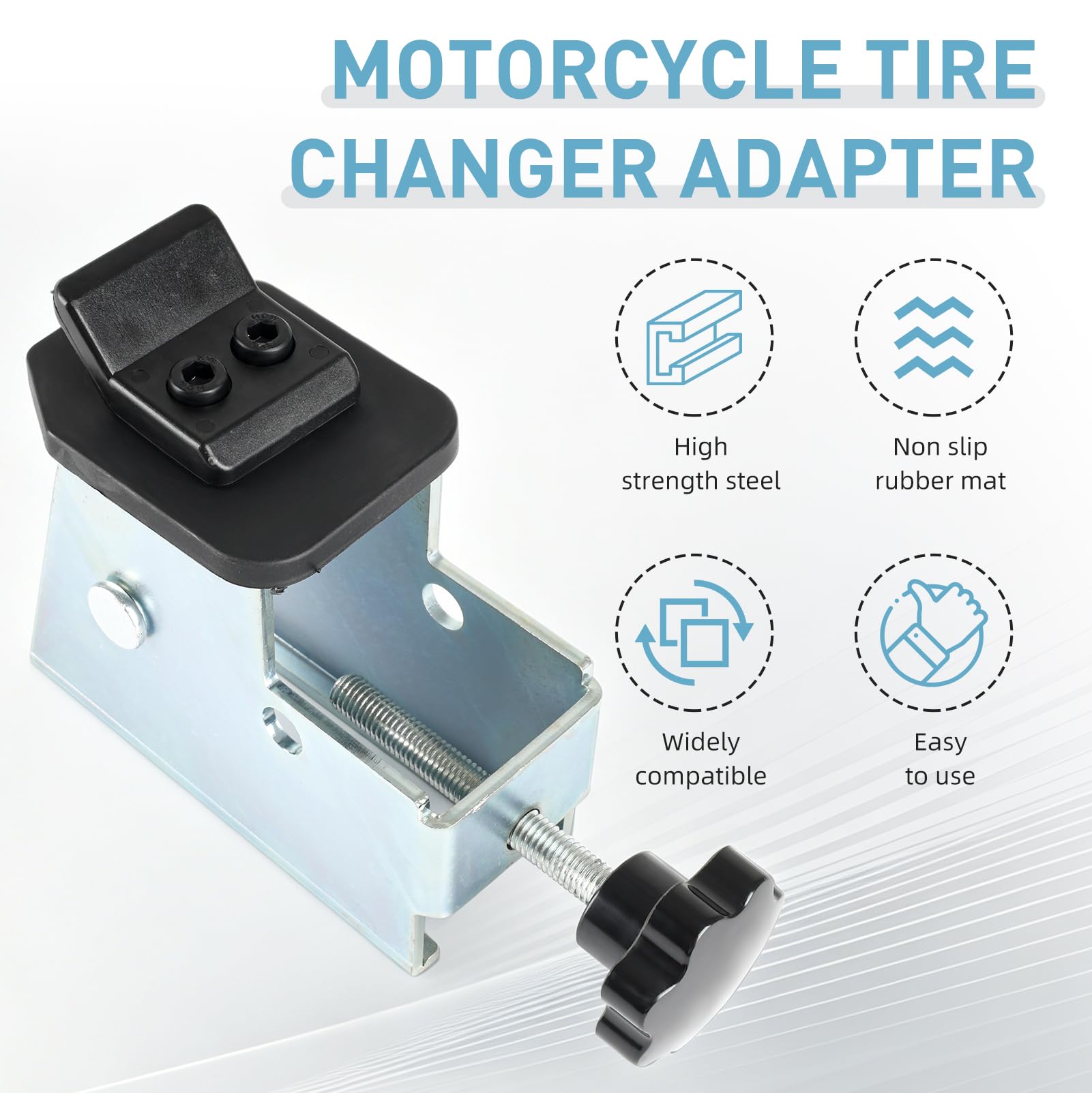 4tlg Motorradreifen Adapter Kompatibel mit Motorrad Motorradreifen, Reifenwechsler zum Montieren und Demontieren