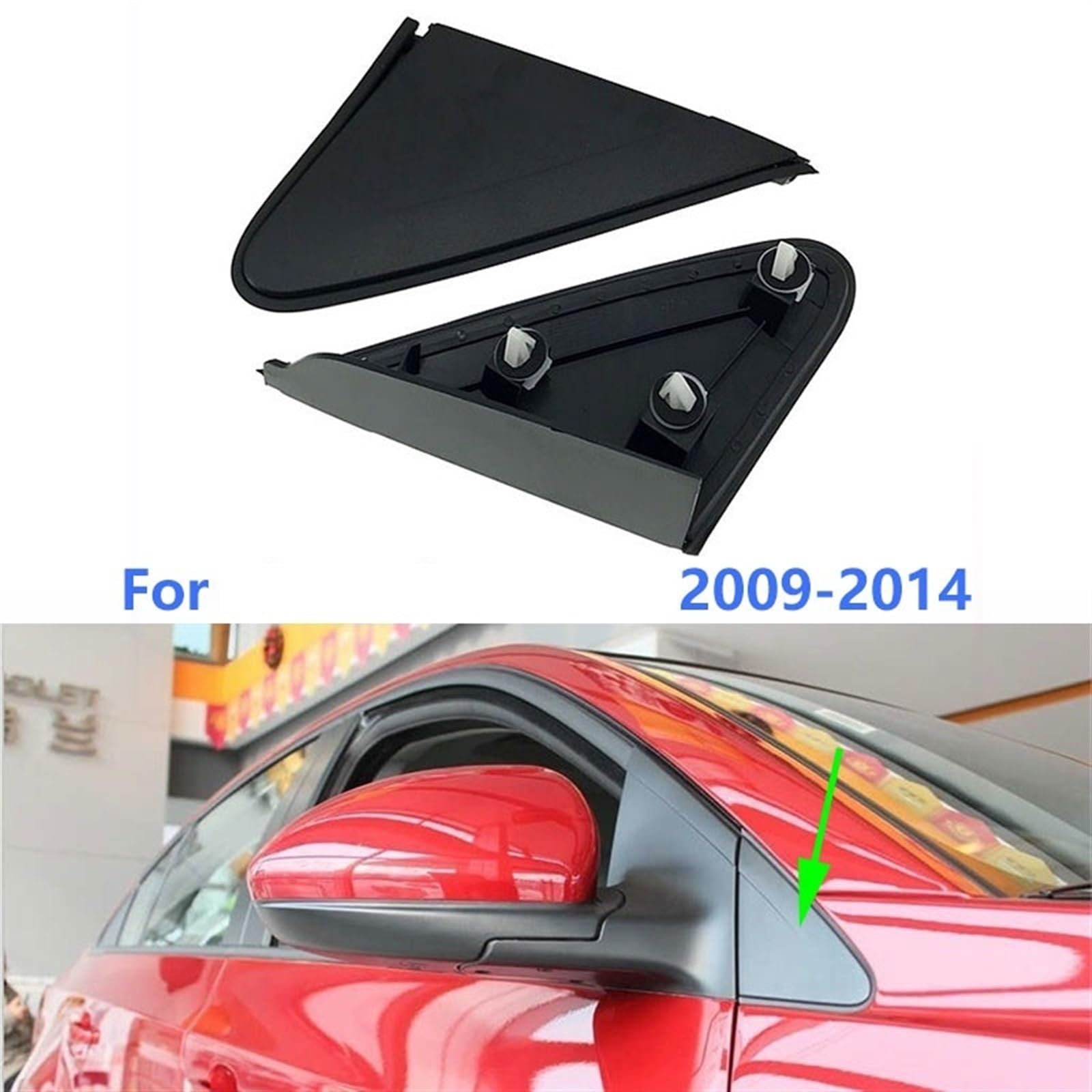 Dla chevroleta, dla Cruze, 2009-2014, przednie okno samochodu