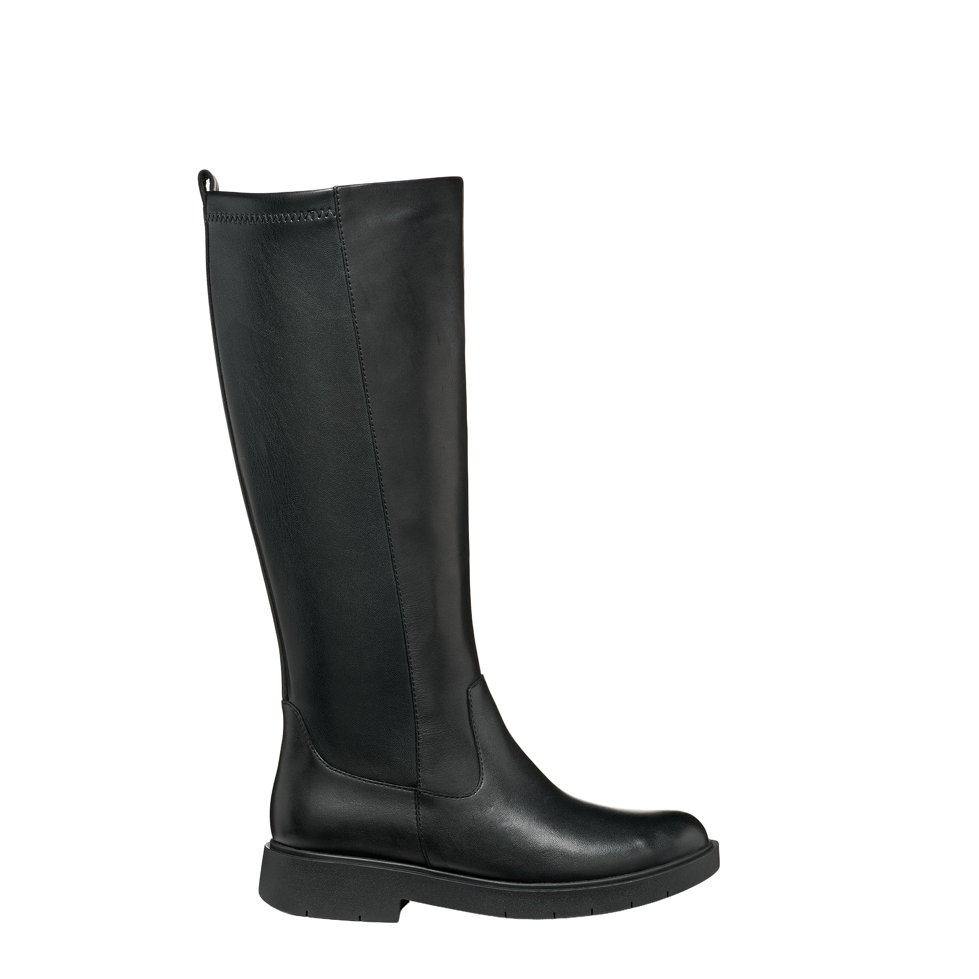 Geox Damen - Stiefel SPHERICA in schwarz Glattleder