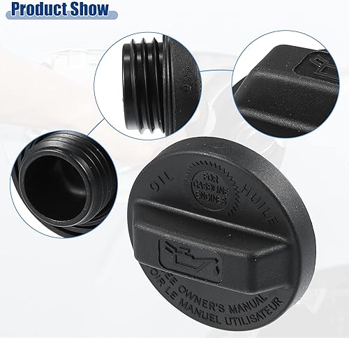 Miniatura 3 de ACROPIX Tapa del depósito de combustible de gasolina de repuesto para Honda Accord Odyssey 2008-2010 para Honda Ridgeline 2009-2011 – Paquete de 1