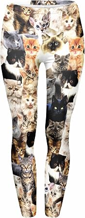 JINKAIJIA Women's Regular Size and Large Size Fashion Designs Digital 3D Printed LeggingsDDK100-1L