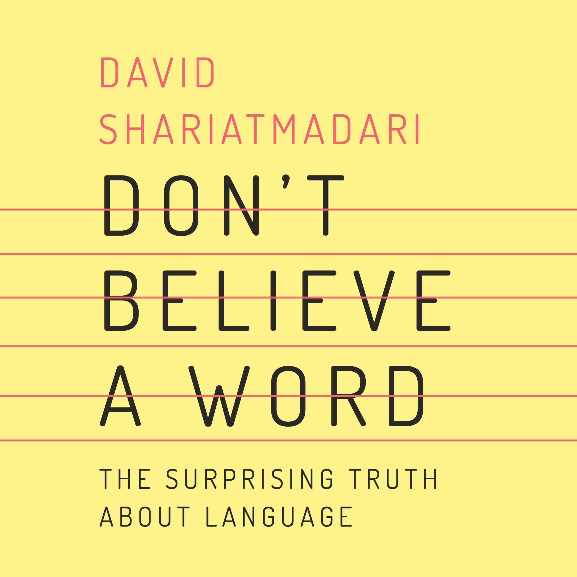 Cover art for Don't Believe a Word