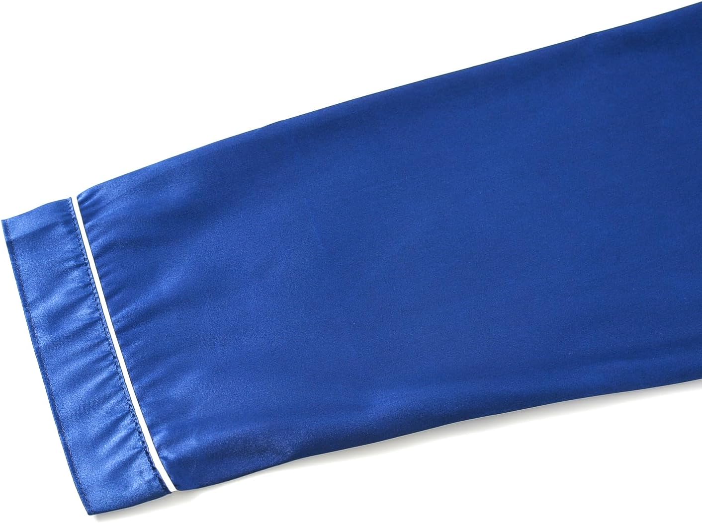 Satin Summer Pajamas for Big Girls Unisex Kids Silk Button Down Short Sleeve & Shorts PJS 3PCS Size 8-16 - Image 7