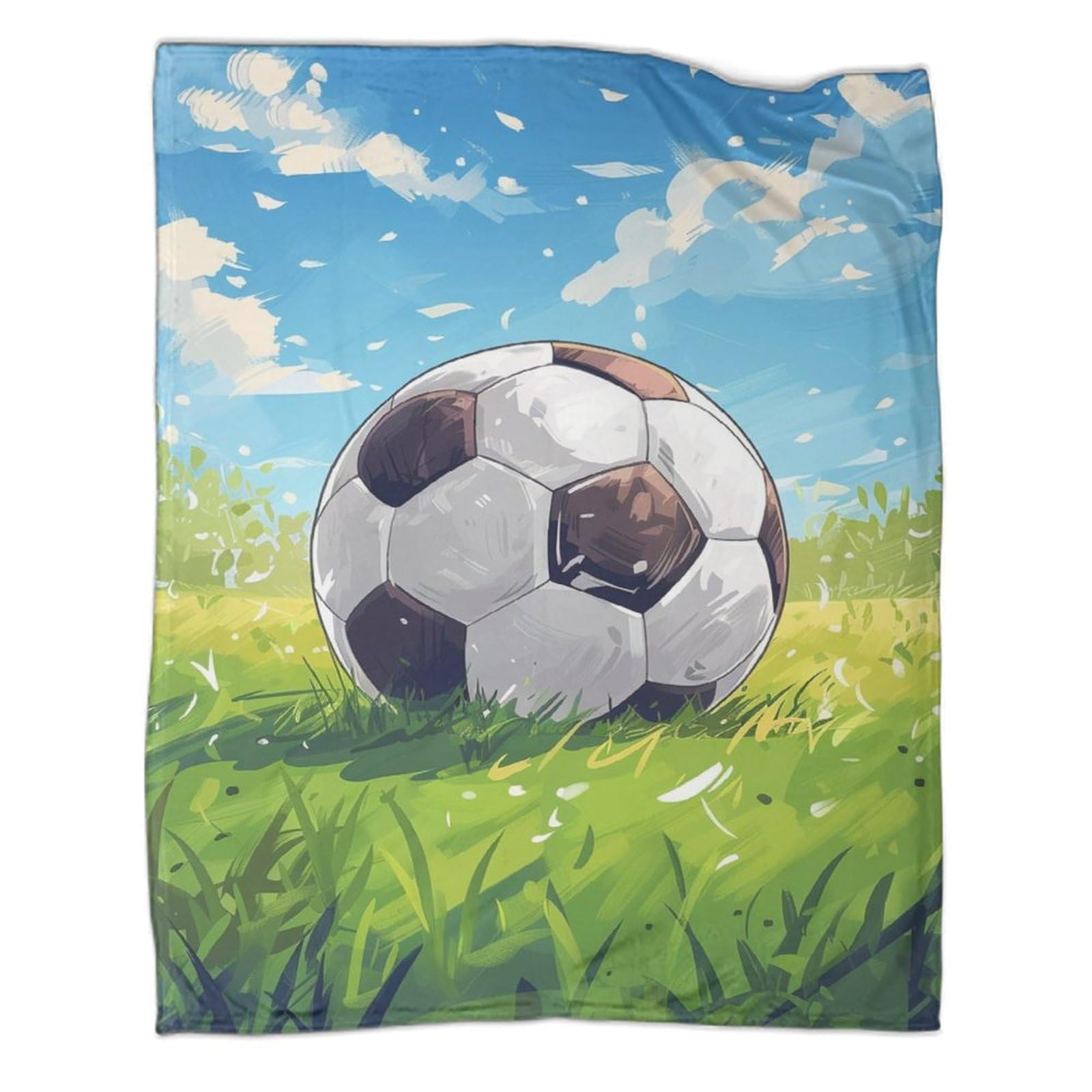 Couverture foot pour canapé et bureau plaid chaud adulte 200x230