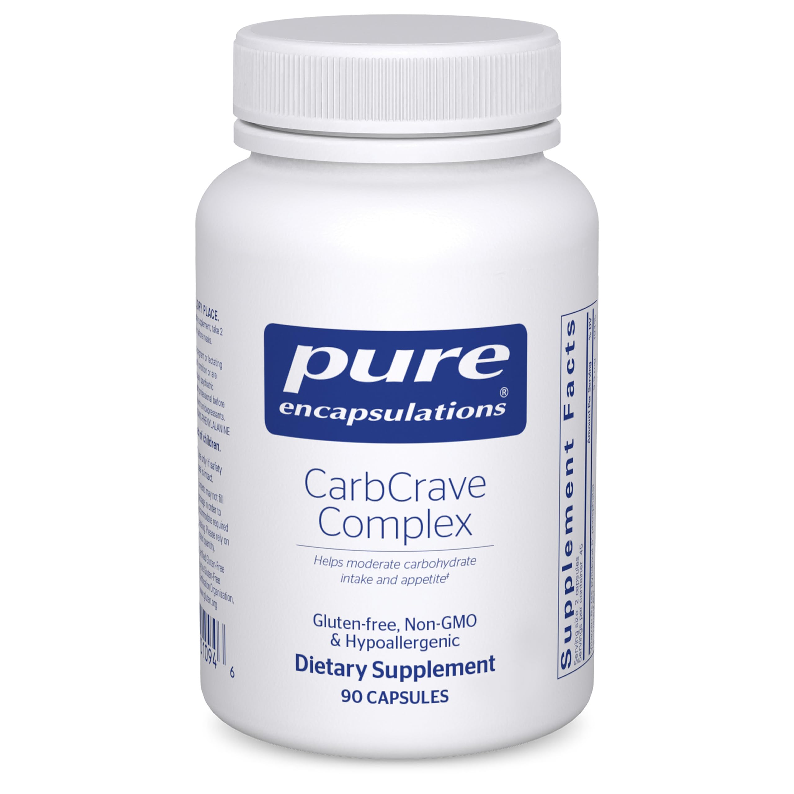 Pure Encapsulations CarbCrave Complex, 90 Capsules