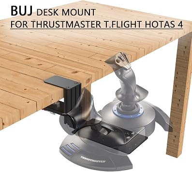 Desk Mount for SimTask Farmstick,WINWING URSA Minor Airline,URSA Minor Space Joystick,Compatible with Logitech G Extreme 3D Pro,Turtle Beach VelocityOne Flightstick,Thrustmaster T.Flight HOTAS One