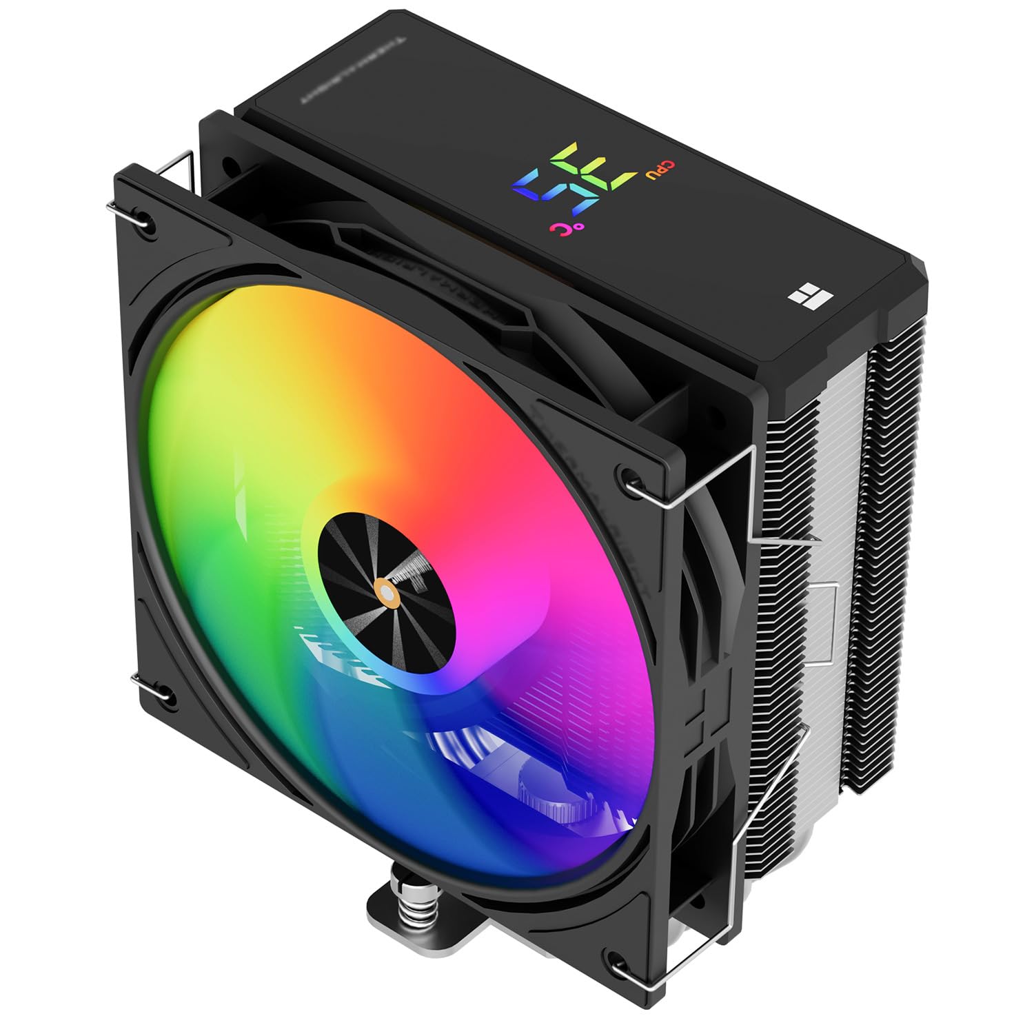 Dissipatore CPU Assassin X 120 Digital White – 4 Heatpipe 6 Mm, Ventola PWM 120 Mm, 2000 RPM, Display Digitale, Compatibile AM5/AM4 E Intel LGA1851/1700