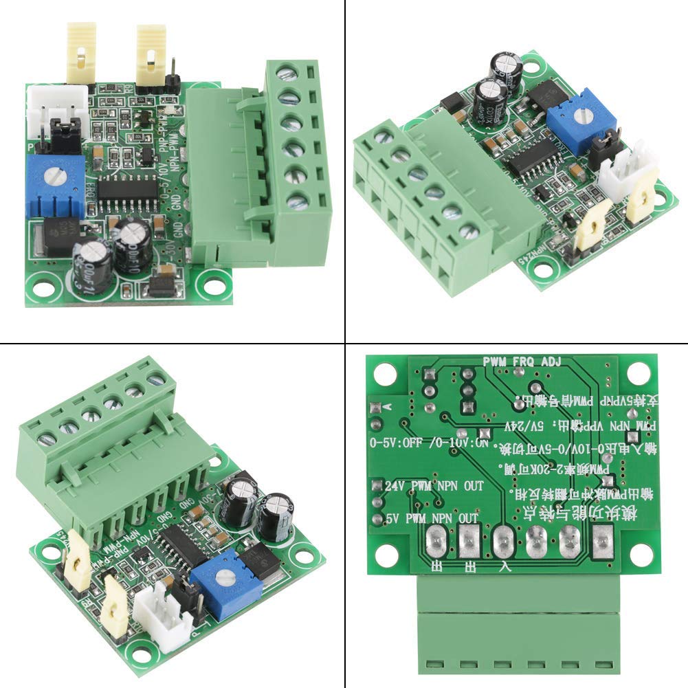 Tensione di ingresso analogica del modulo convertitore 0-5V / 0-10V a segnale PWM 0-100% 2KHZ-20KHZ