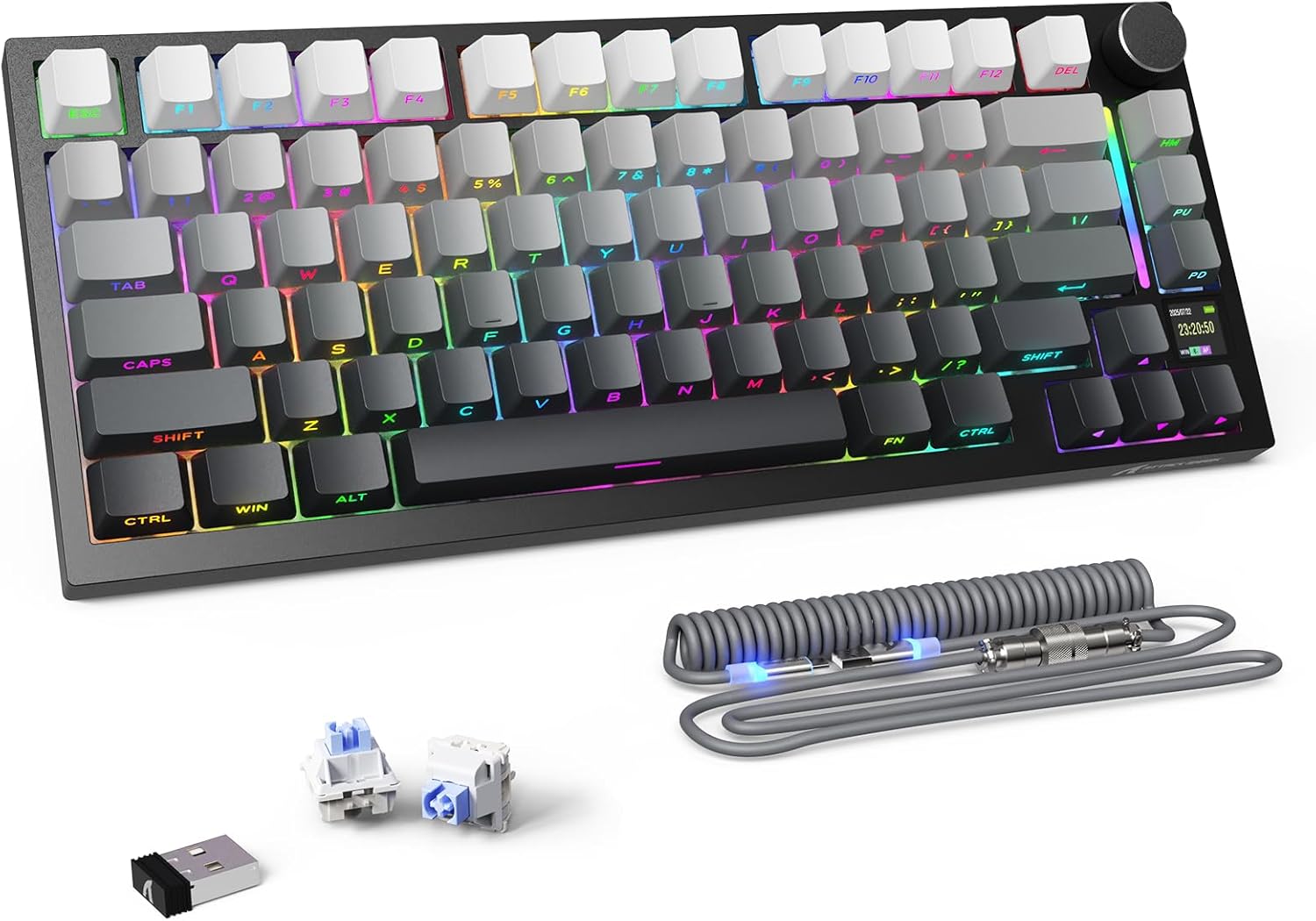 MAMBASNAKE×ATTACK SHARK X820ULTRA カスタムメカニカルキーボード+