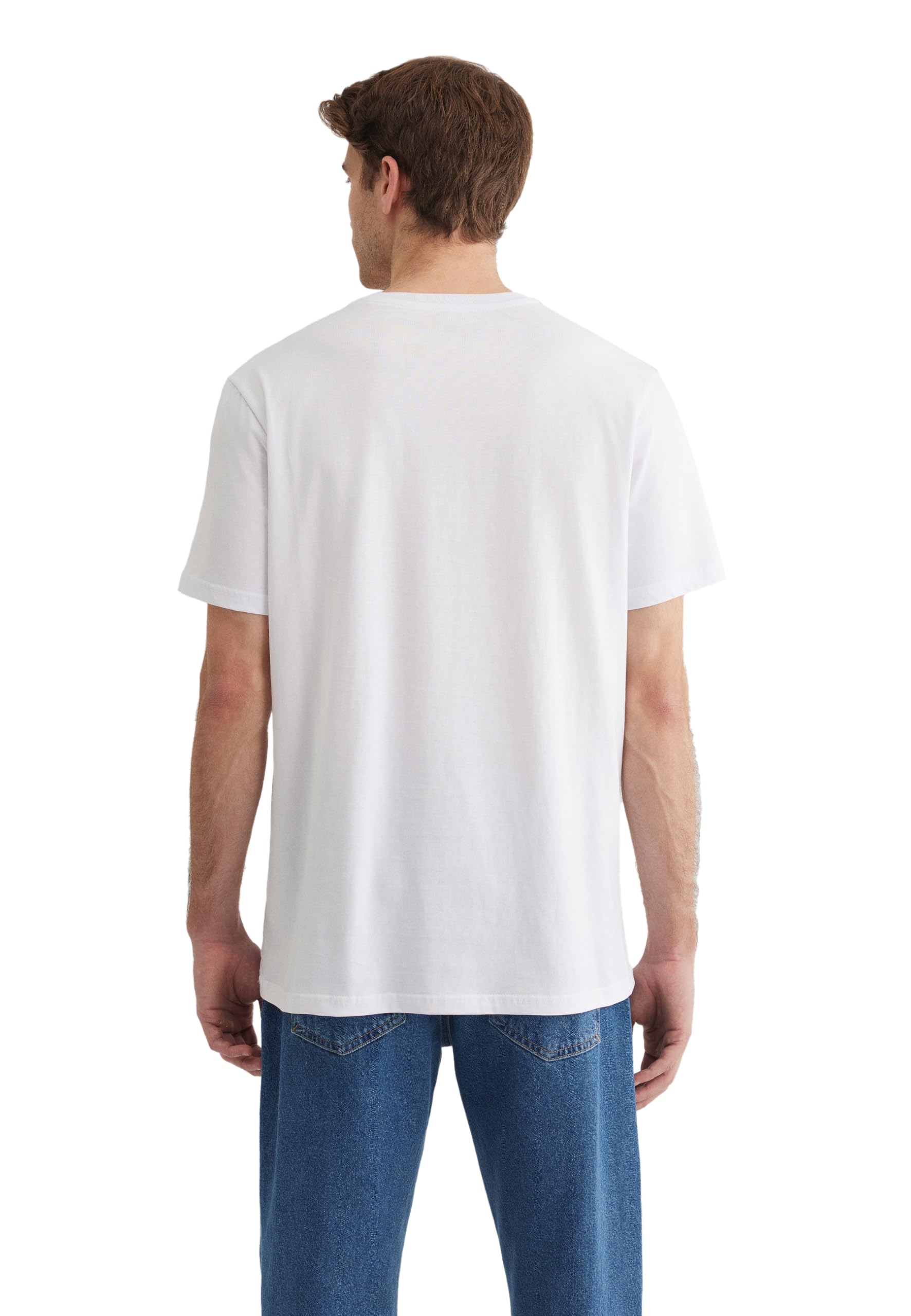 Mavi Koszulka Mężczyźni Mavi Logo Tee