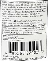 Vista 2 de Montiff All Basic Plus Advanced Aminoácido Formula 200 Cápsulas