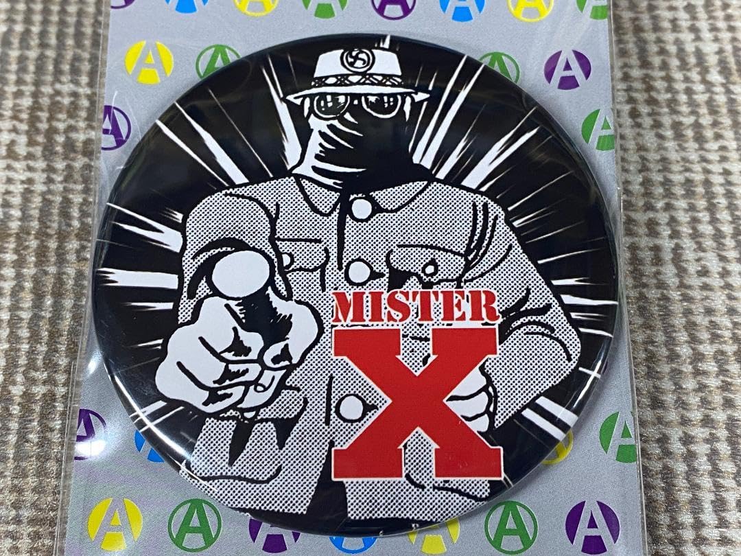 ★猿★プロフ確認して下さい。 Amazon.co.jp: プロゴルファー猿 缶バッジ ミスターX バッチ