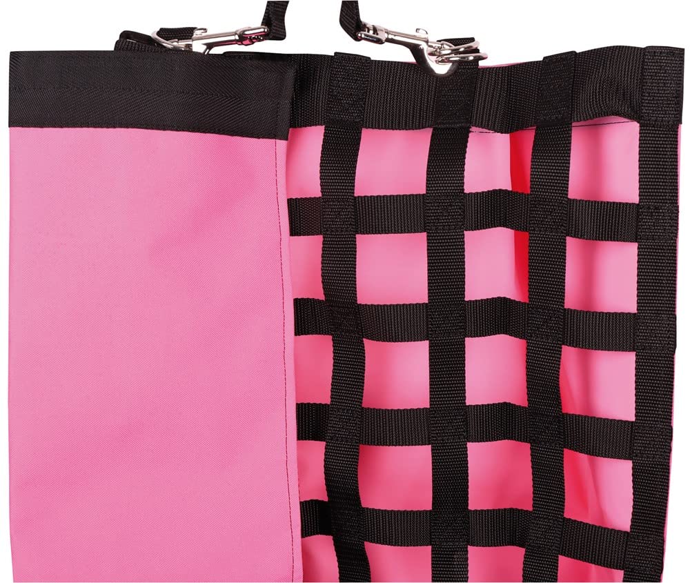 Harry's Horse Heutasche Adagio starkes Nylon verringert die Fressgeschwindigkeit rosa