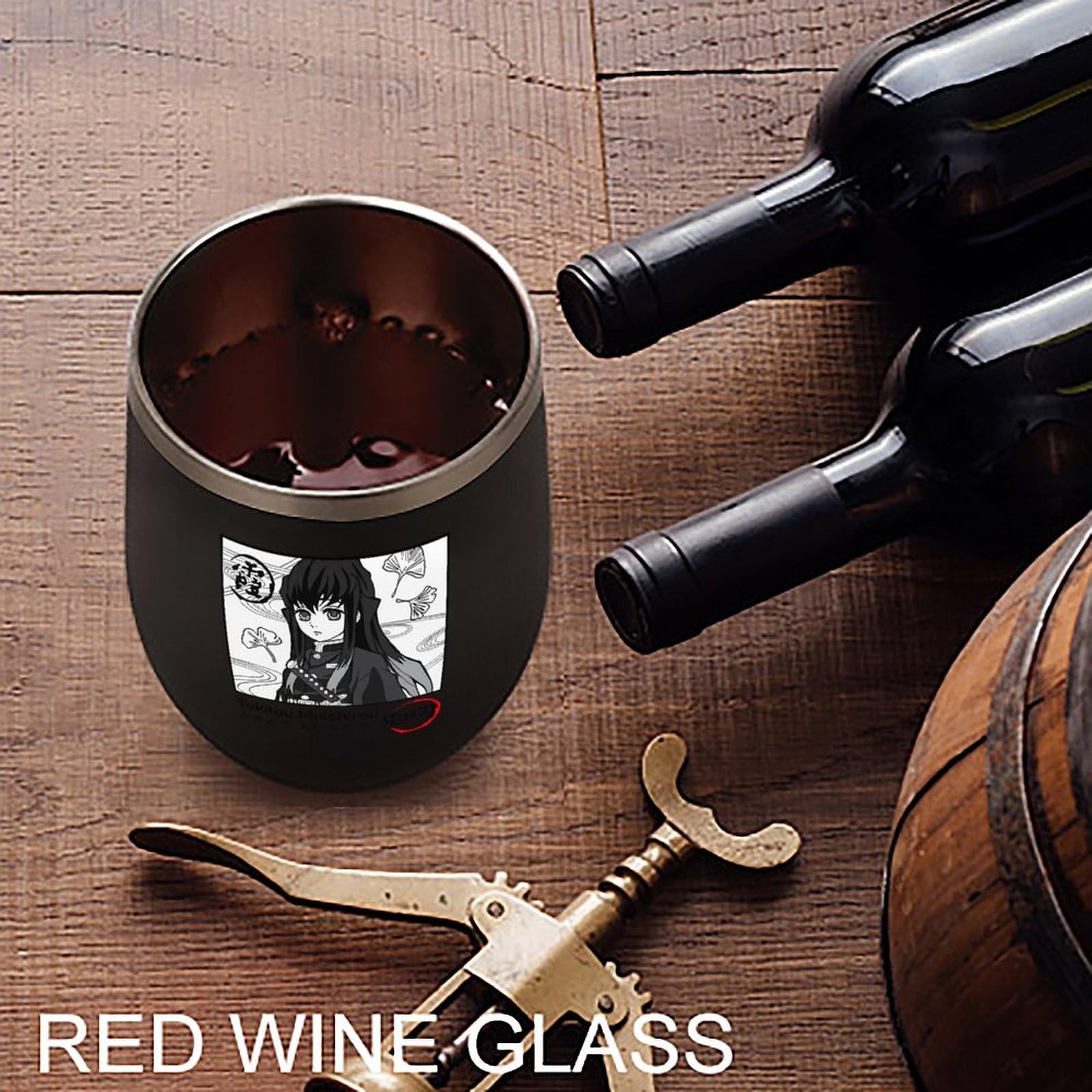 Amazon｜魔法瓶 鬼滅の刃 時透無一郎 霞柱 水筒 ワインタンブラー 卵殻