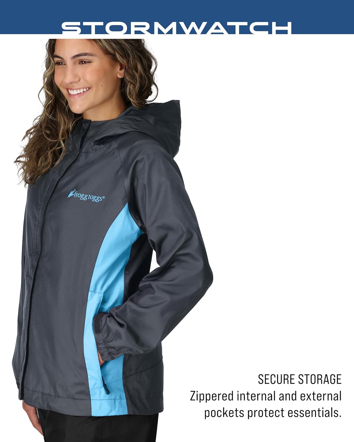 FROGG TOGGS Women's Stormwatch Waterproof Rain Jacket