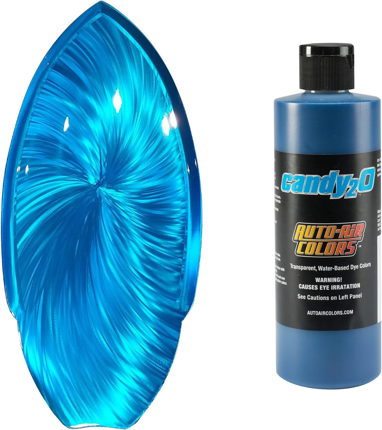 Createx Auto-Air Colors Candy2o Caribe Blue 4657 2oz Waterborne Custom Paints