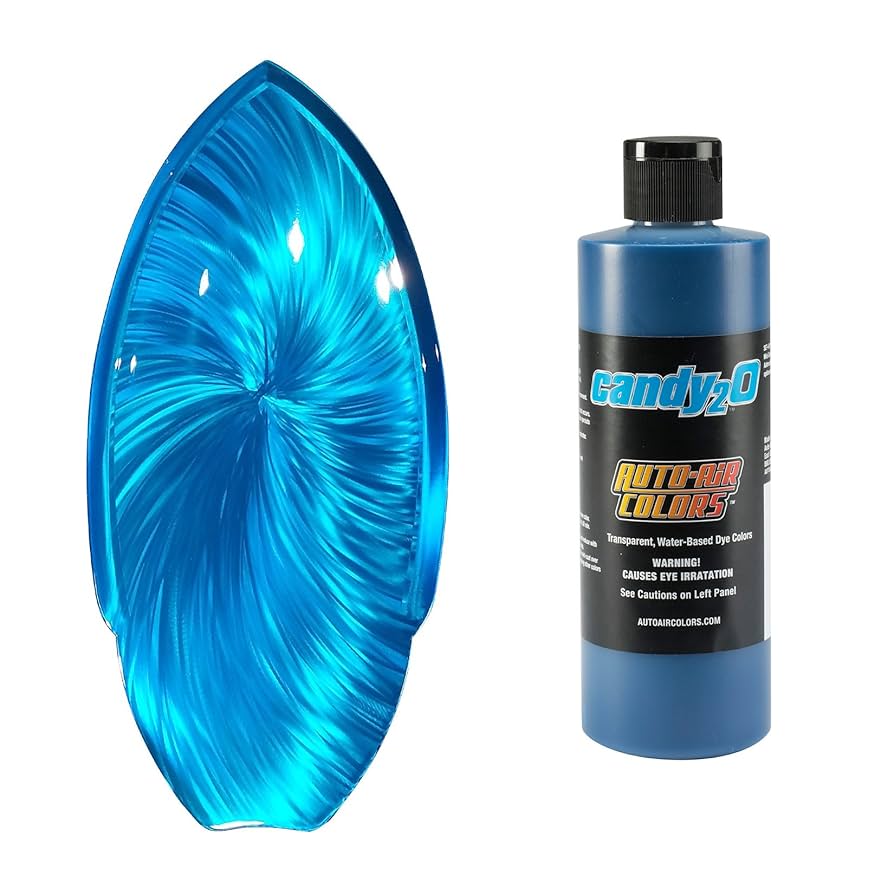 Amazon.com: Createx Auto-Air Colors Candy2o Caribe Blue 4657