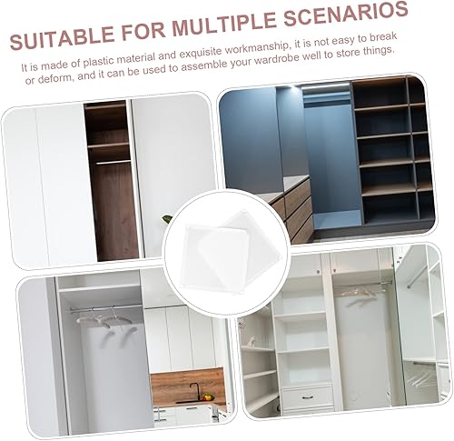 Miniatura 2 de Accesorios de almacenamiento de armario de 2 piezas Enchufes y accesorios Organizador de piezas de armario portátil Armarios Ropa Armario Armario