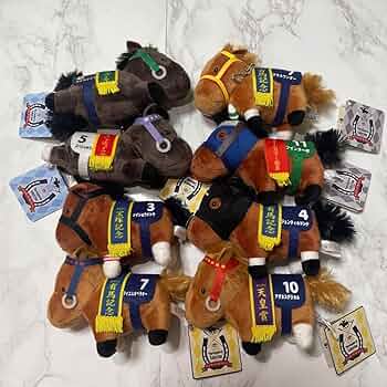 Amazon.co.jp: サラブレッドコレクション 8体セット 馬 キーホルダー