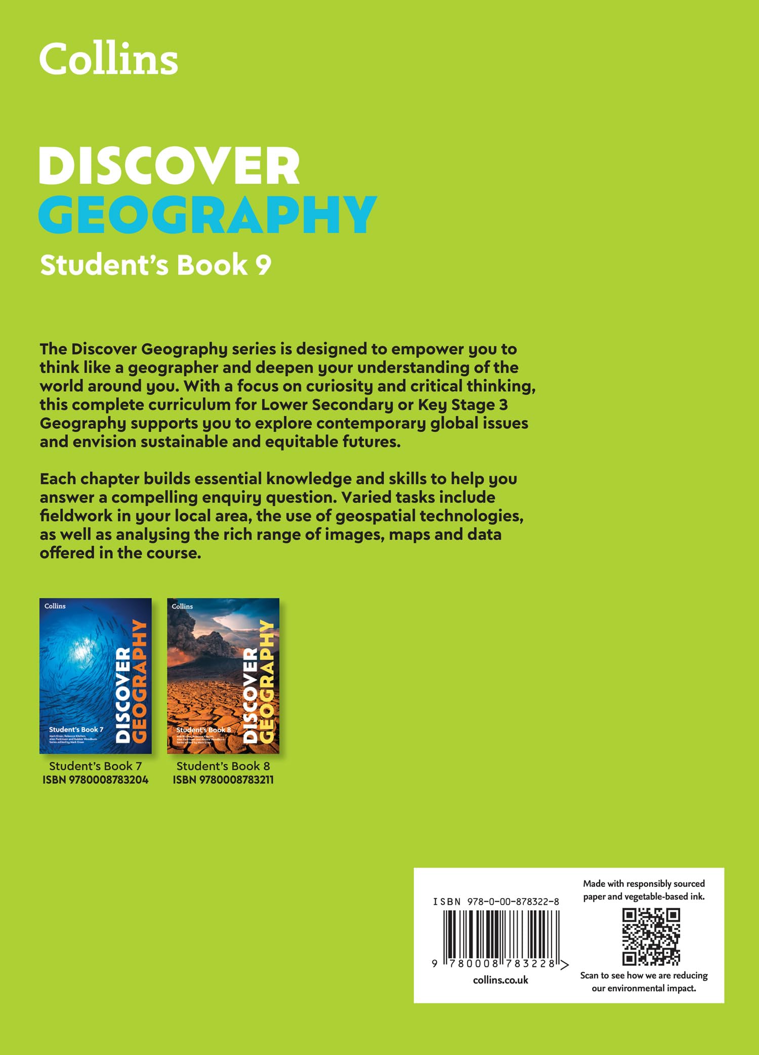 Discover Geography Student's Book 9