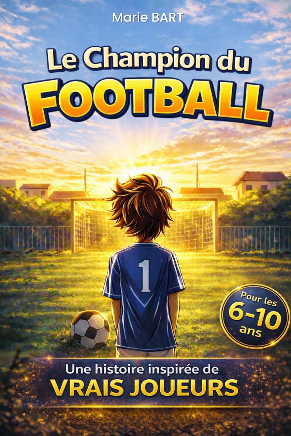 Le Champion du Football: Livre enfant sur le foot (6-10 ans). Une histoire inspirée de vrais joueurs et des rêves de Coupe du Monde