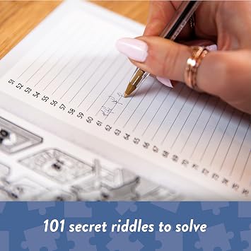 Big Potato Night at The Movies: Movie Jigsaw Puzzle for Adults (1000 Pieces) Filled with 101 Riddles to Solve