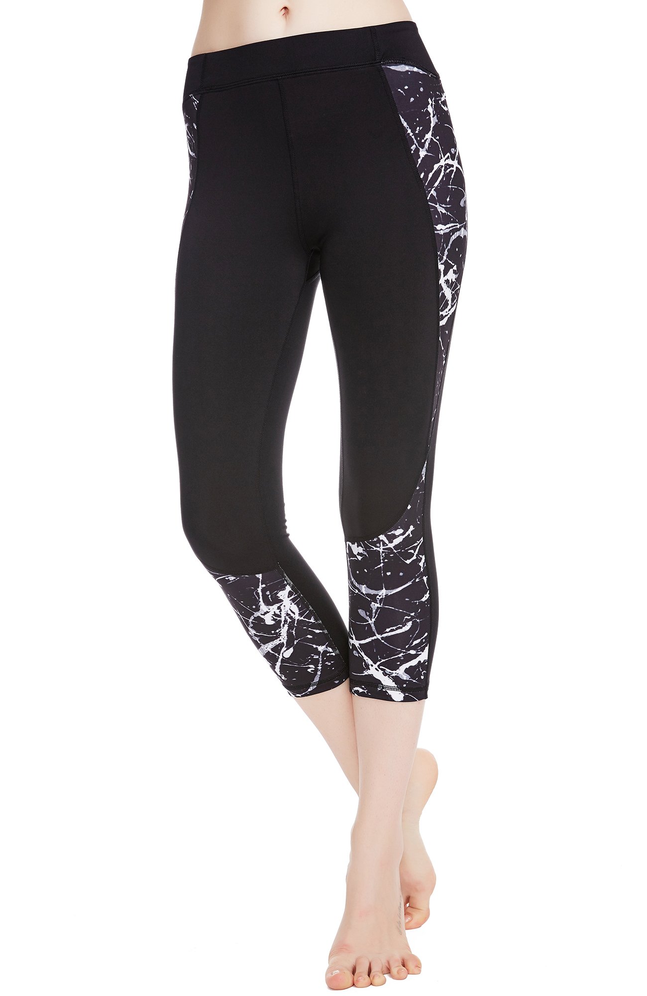 icyzone Capri Yoga Pants Athletic 