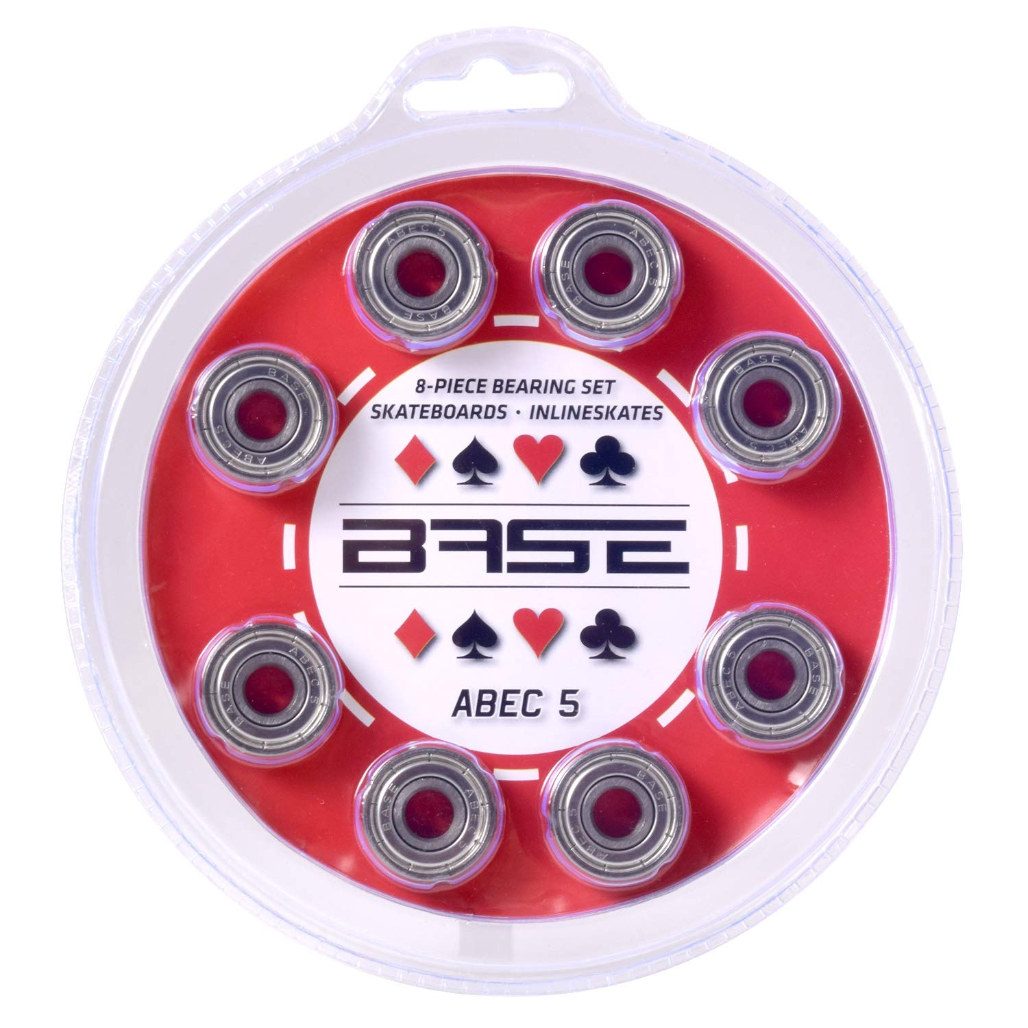 Base Swiss Kugellager für Inliner 608 - 16 Stück