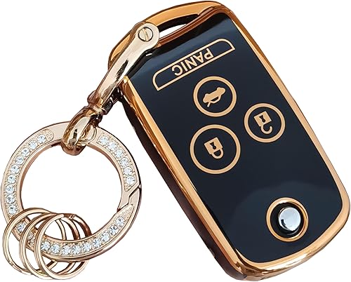 WENHENI Carcasa protectora suave para llavero Acura con llavero compatible con Honda Acura MDX Acura RDX Acura RDX Acura TL Acura TSX Acura TSX