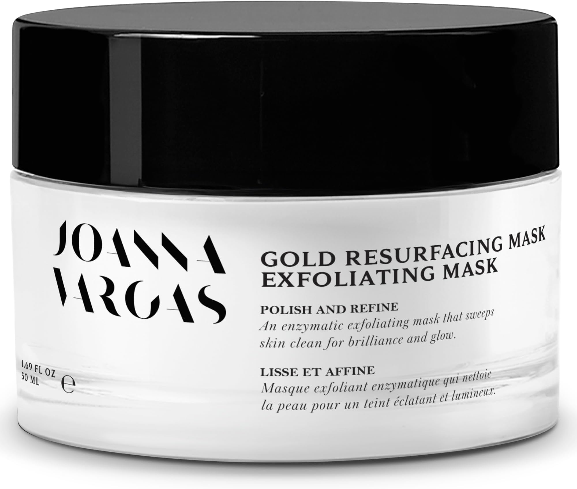 Exfoliating Mask. Exfoliating Scrub with Lactic Acid and Clay to Gently Resurface Skin. Targets Pores, Acne, Fine Lines and Wrinkles (1.69 oz)