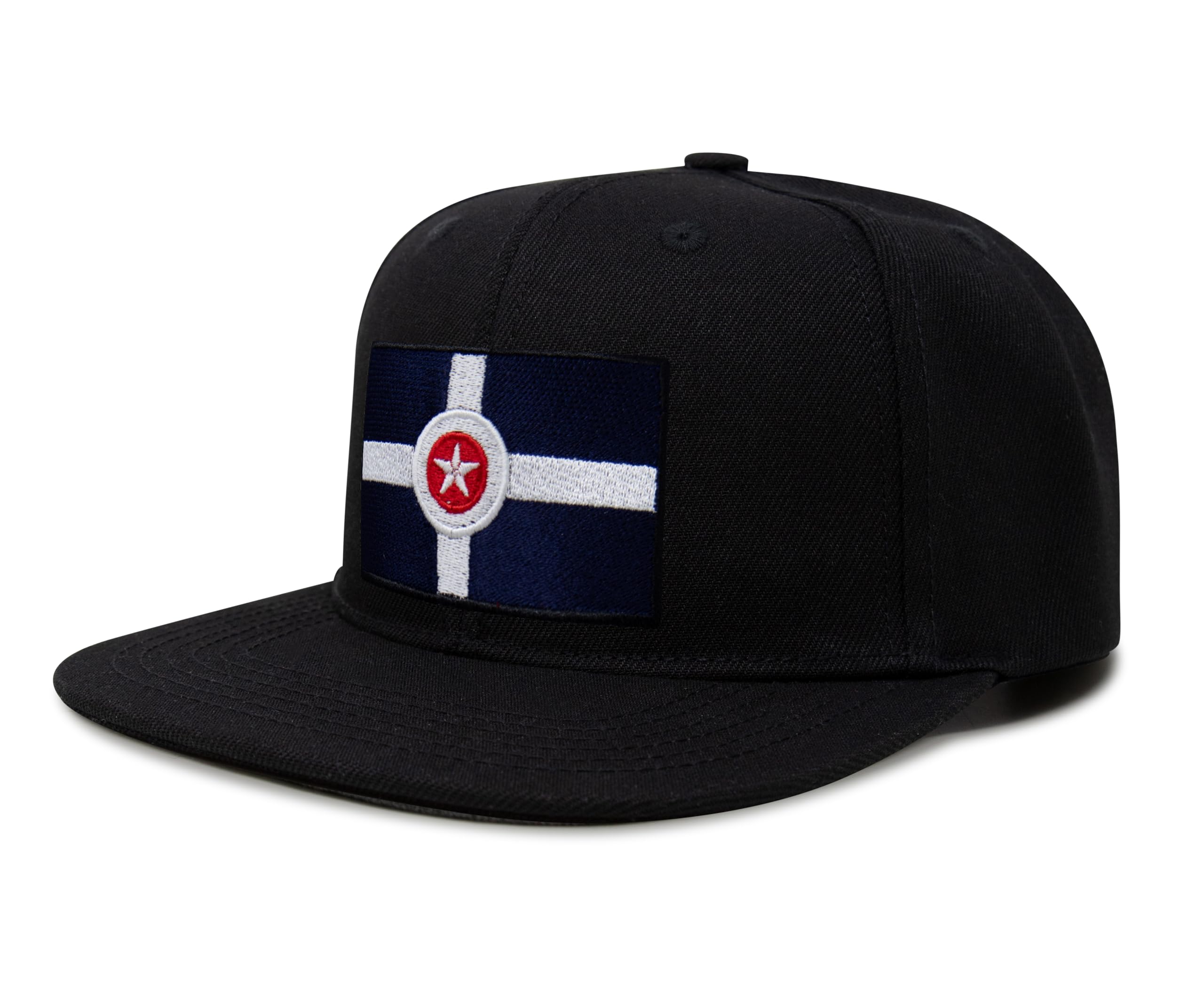 International Tie City Hat for Men and Women, Adjustable Snapback Trucker Baseball Cap with Embroidered Patch