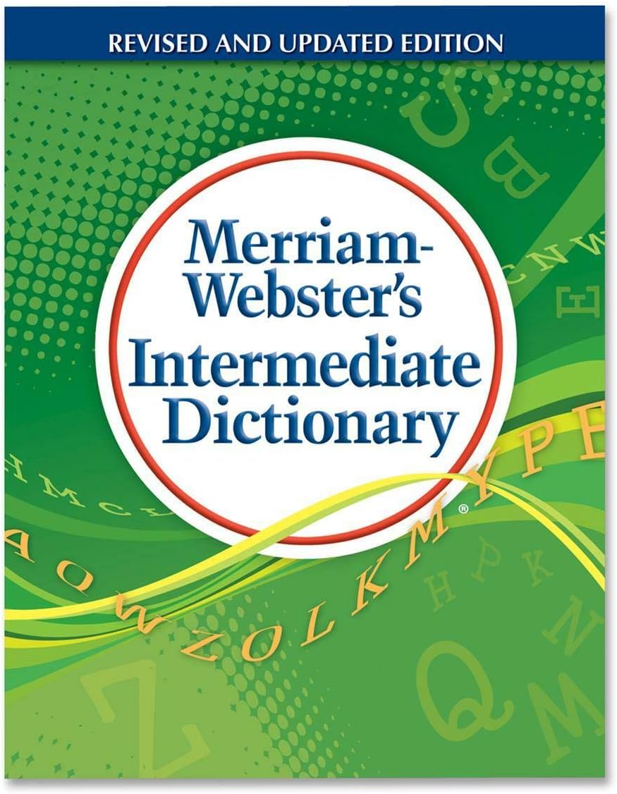 Merriam Webster 79 - Intermediate Dictionary, Grades 5-8, Hardcover, 1,024 Pages